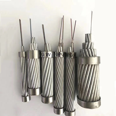 2km 4 кабель оптического волокна одиночного режима ядра OPGW на открытом воздухе