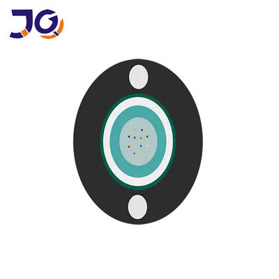 кабель оптического волокна 12Core на открытом воздухе 6.0mm GYFXTY плоский