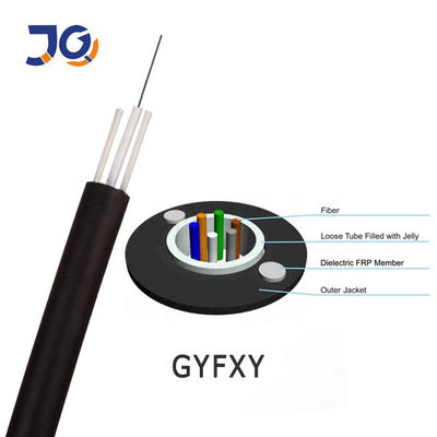 Кабель оптического волокна трубки блока GYFXY MDPE 5.5mm не Armored