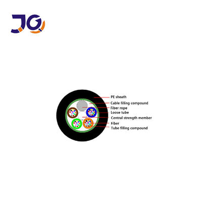 Трубопровод 24 кабеля GYTS волокна бронированный кабель стекловолокна 48 96 144 288 ядров