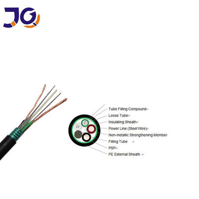 Hybrid Cable OPLC Power and Fiber Optic Low Voltage for Smart Grid and FTTH