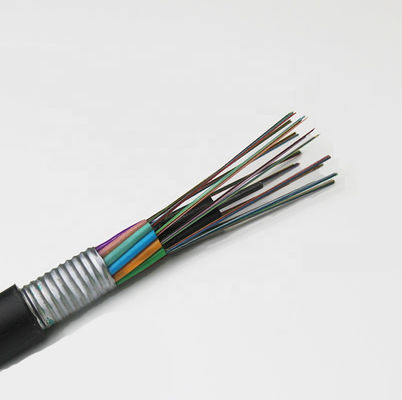 Лента кабеля оптического волокна связи GYTA на открытом воздухе подземная алюминиевая