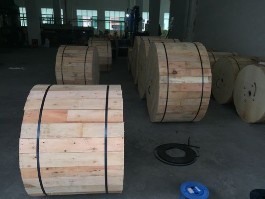 Кабель оптического волокна GYTA одиночного режима 6 ядров ISO Armored на открытом воздухе