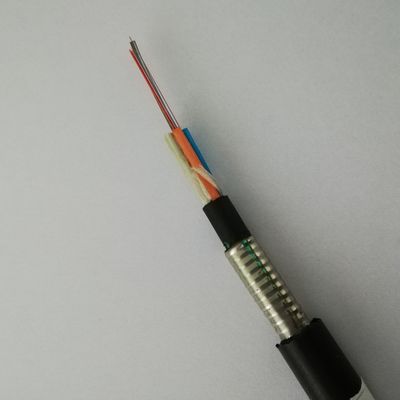 Кабель оптического волокна захоронения ядров GYTY53 двойной оболочки Armored 48 сразу