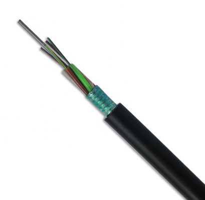 Кабель оптического волокна ядра GYTA режима 96 алюминиевой ленты одиночный на открытом воздухе