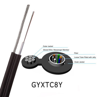 Ядр 48 село диаграмму на мель 8 куртку стального провода PE кабеля волокна