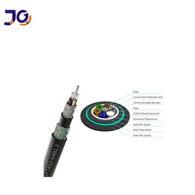 Кабель оптического волокна анти- пряжи грызуна стеклянной одиночный подземный