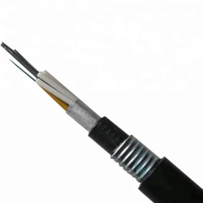 Двойной режим кабеля оптического волокна ядров GYTA53 оболочки 24 подземный одиночный