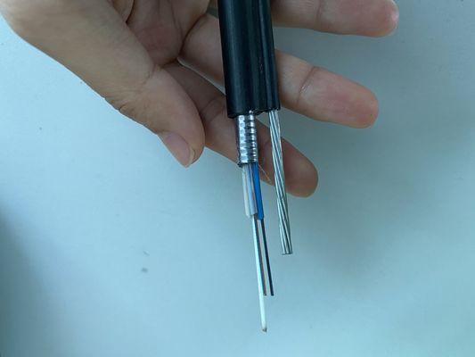 Прочность GYTC8S стального провода вычисляет оболочку PE кабеля оптического волокна 8