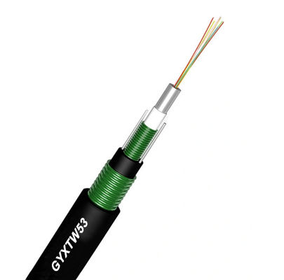 Тип кабеля оптического волокна G657A стальной ленты двойной Armored для трубопровода