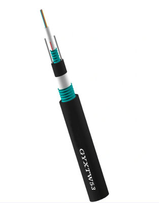 Armored обшитый кабель оптического волокна трубки CST GYXTW3 центральный свободный