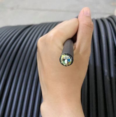 Материал PE кабеля оптического волокна ядра ADSS G652D 24