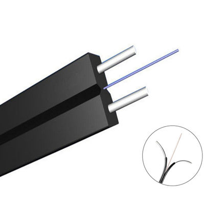 кабель падения 1F FTTH само- поддерживая Lszh с посыльным стального провода