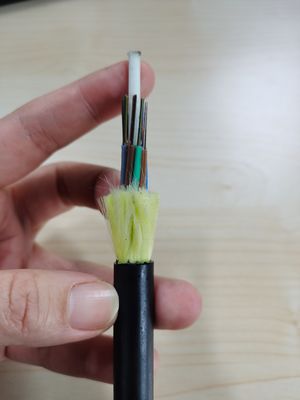 Пядь 100m 12 вырезает сердцевина из на открытом воздухе грызуна кабеля оптического волокна ADSS анти-