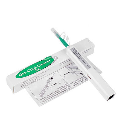 Зеленые 2.5mm один соединитель ST FC SC ручки оптического волокна щелчка более чистый