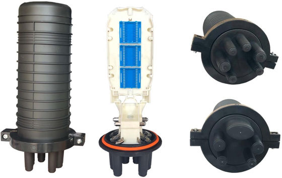 Вертикаль 1 во вне закрытии оптического волокна коробки кабельного сростка оптически закрытия купола соединения 4 механическом герметизируя