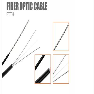 1 км 2 км 3 км шперлифовый барабан FTTH волоконно-оптический кабель 1 ядро однорежимный внутренний оптический кабель