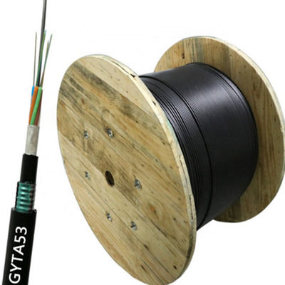 кабель GYTA53 стекловолокна 84 96 144 ядров бронированный